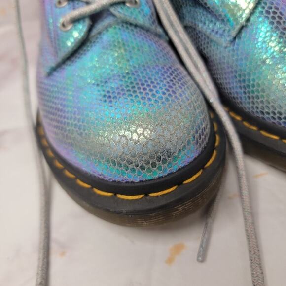 Dr. Martens 1460 Pascal Iridescent 8-Eye Boot Size 6 - Picture 8 of 16